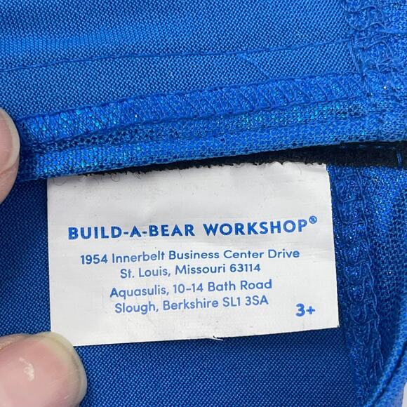 Build-A-Bear‎ Brinley Brown Teddy Bear w/USA Leotard Red White Blue 16” Plush - Picture 14 of 15